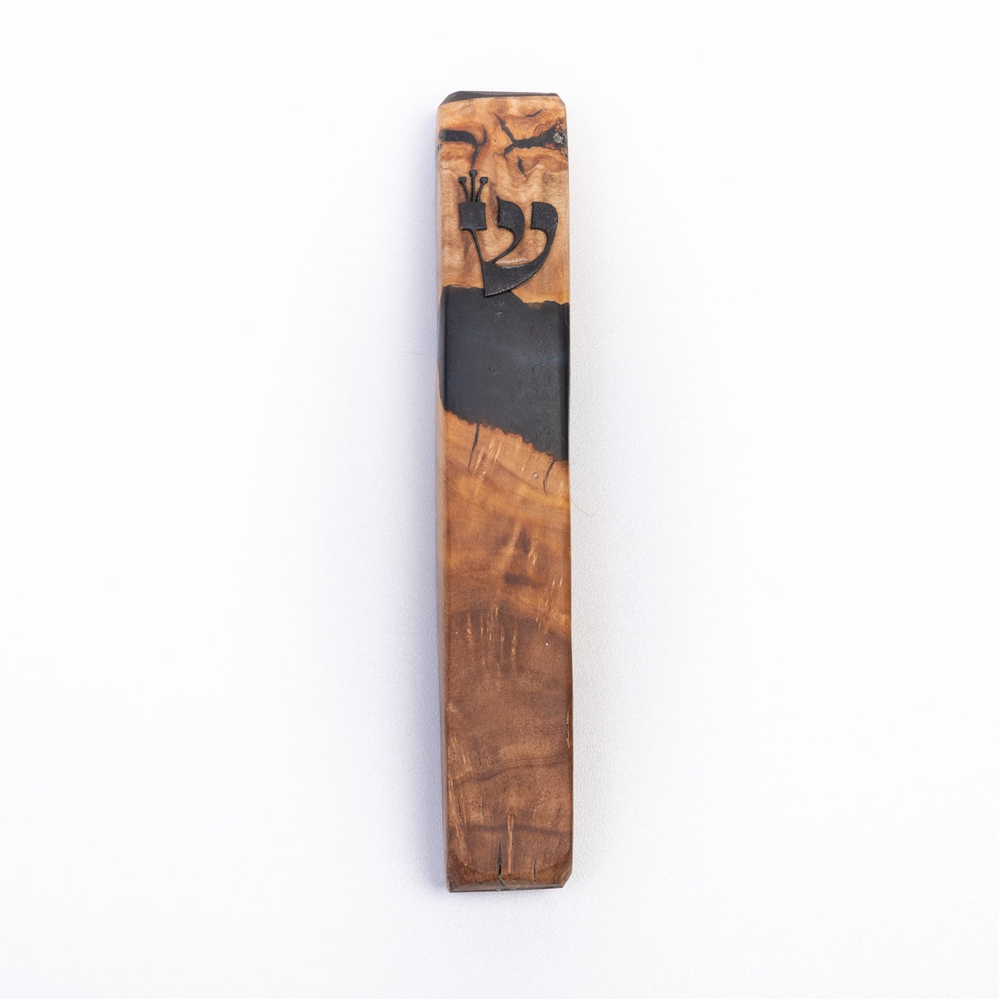 Handmade Mezuzah Cases - Black Collection