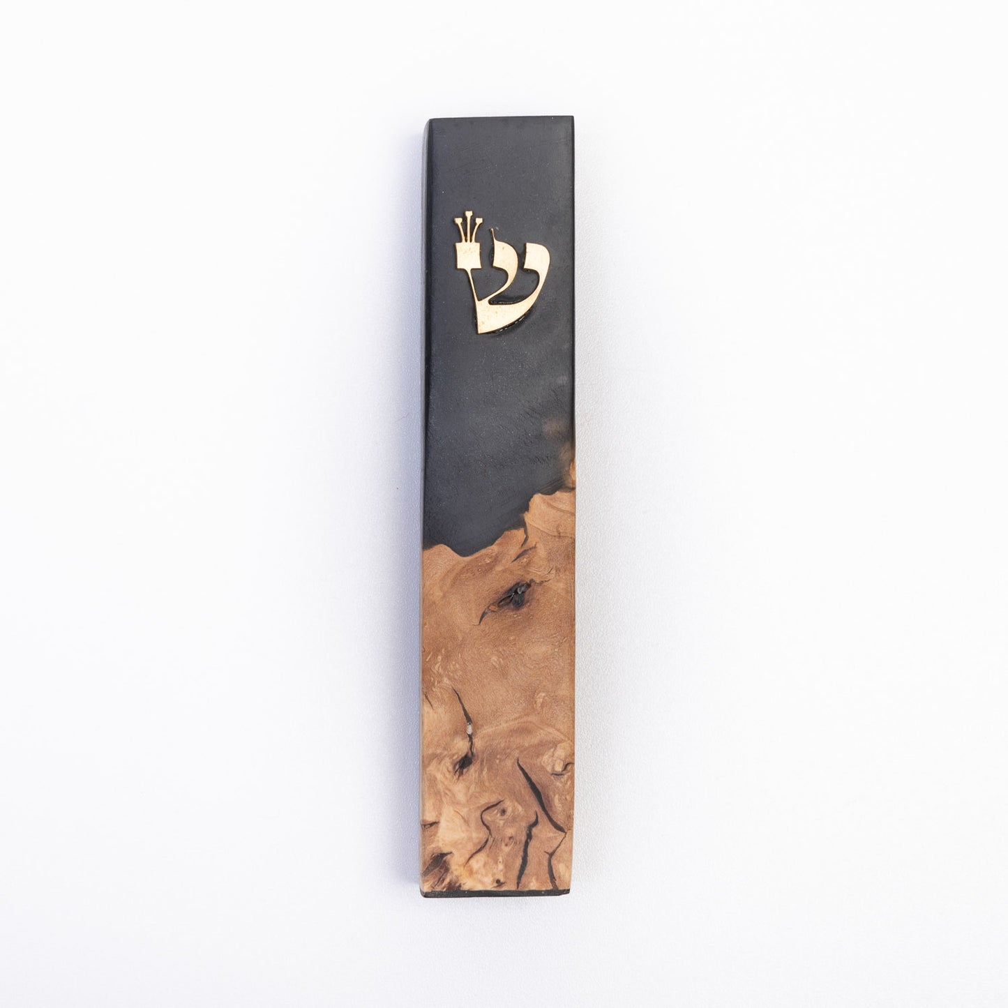 Handmade Mezuzah Cases - Black Collection