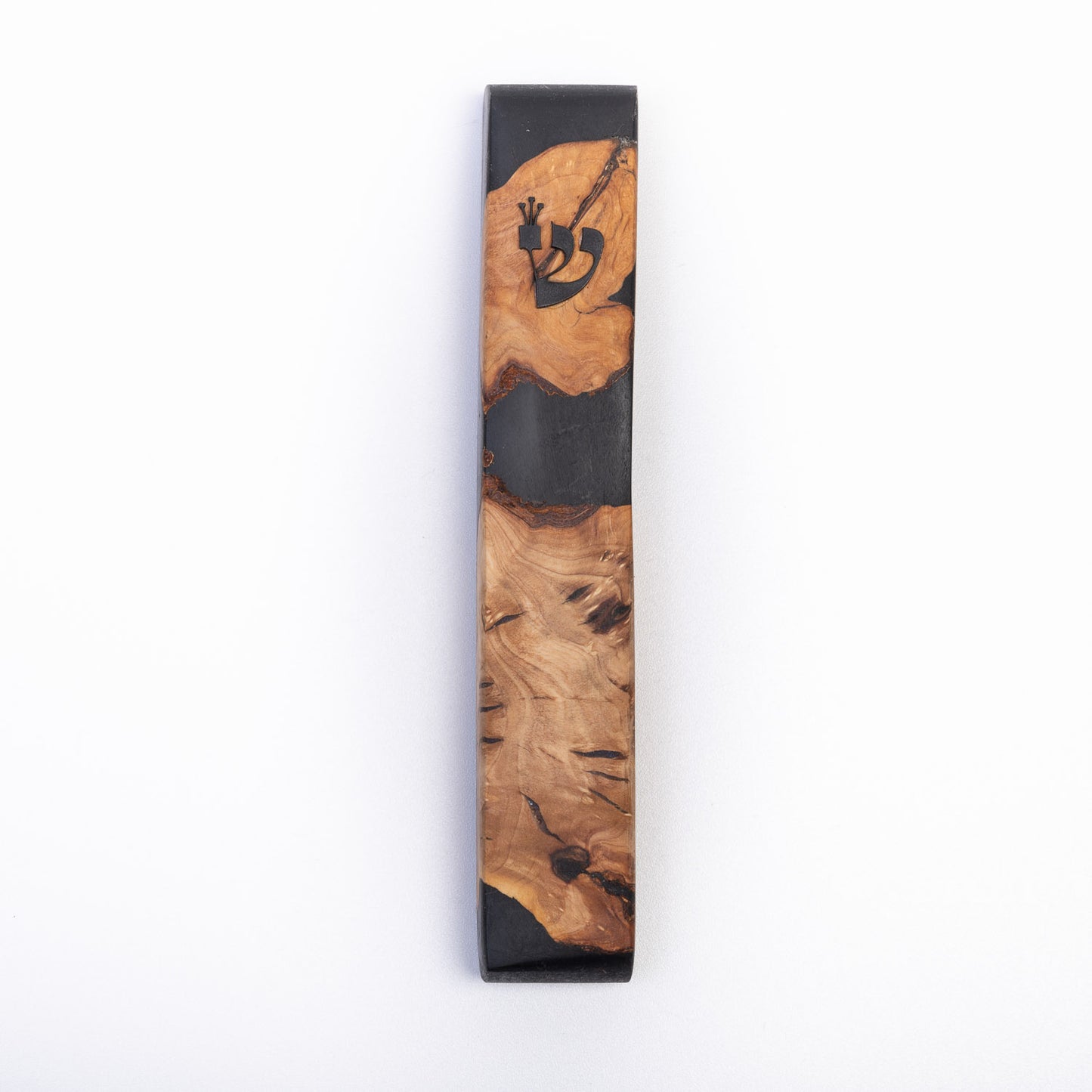 Handmade Mezuzah Cases - Black Collection