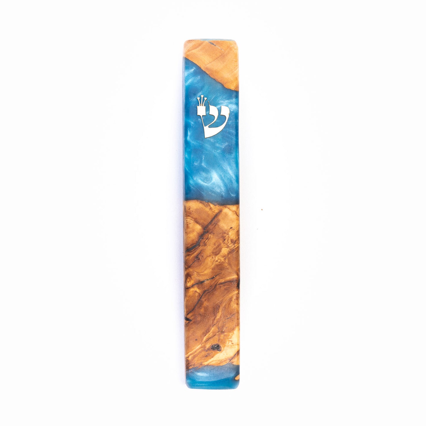 Handmade Mezuzah Cases - Blue Collection