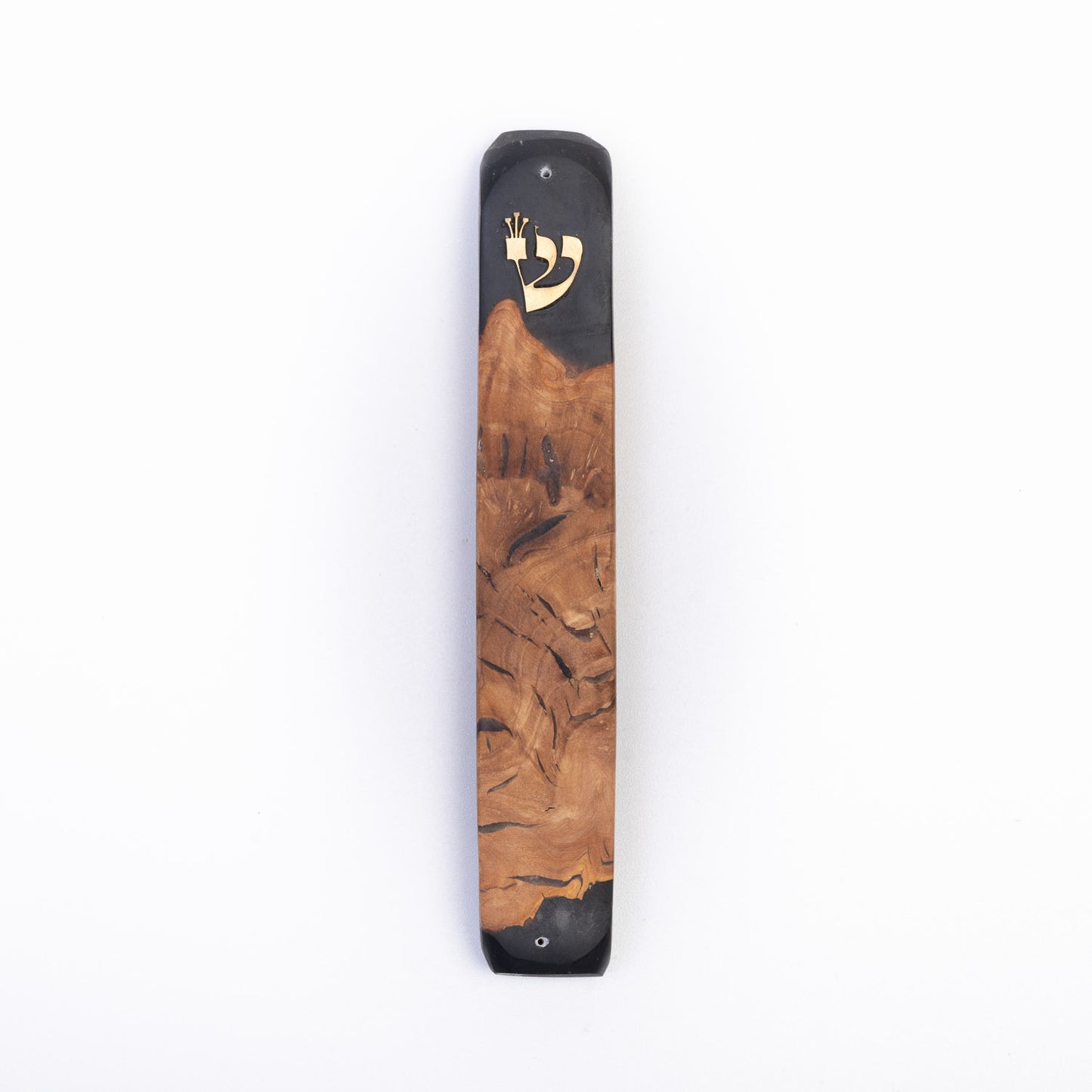 Handmade Mezuzah Cases - Black Collection