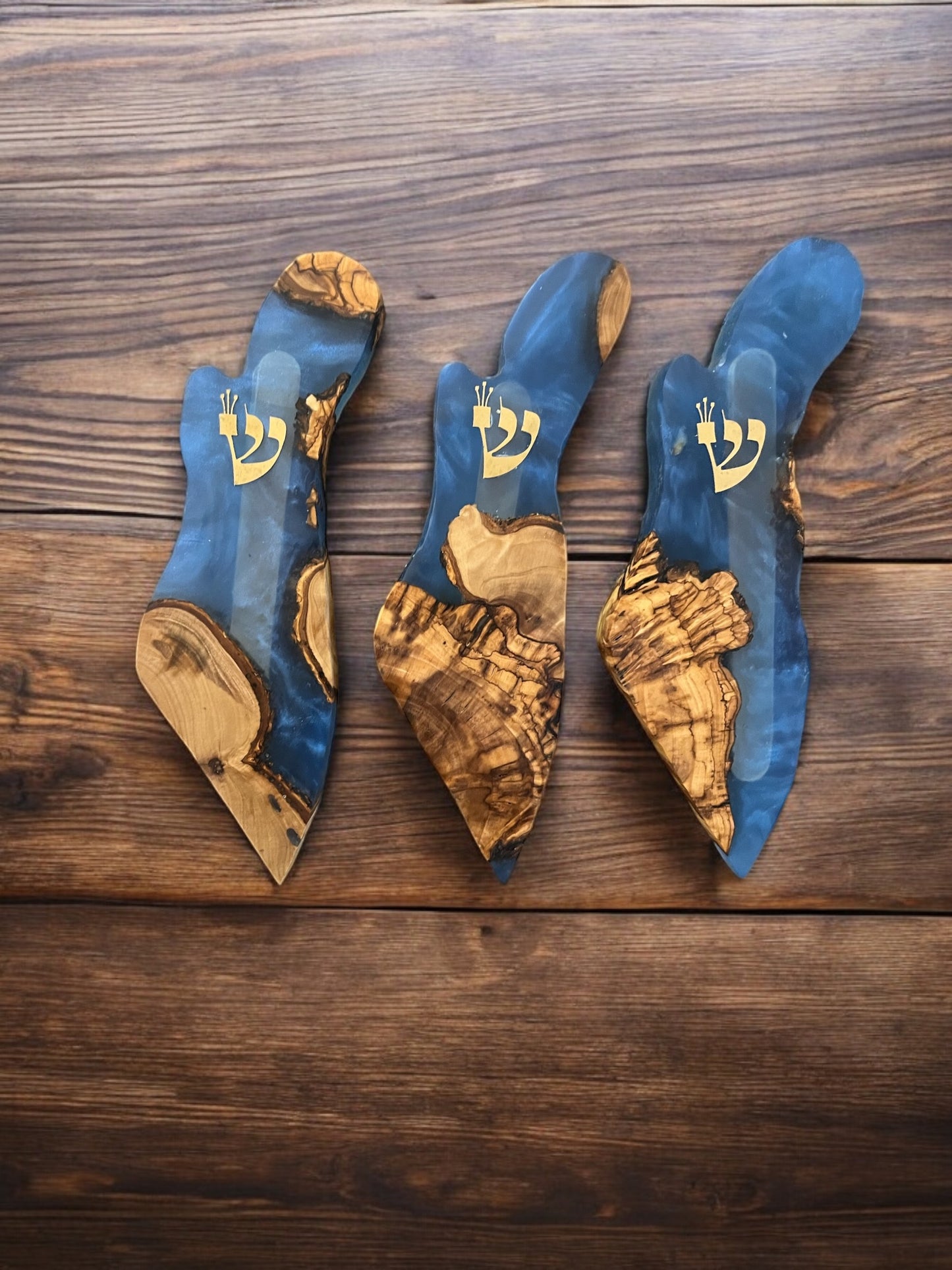 Handmade Israel Shaped Mezuzah