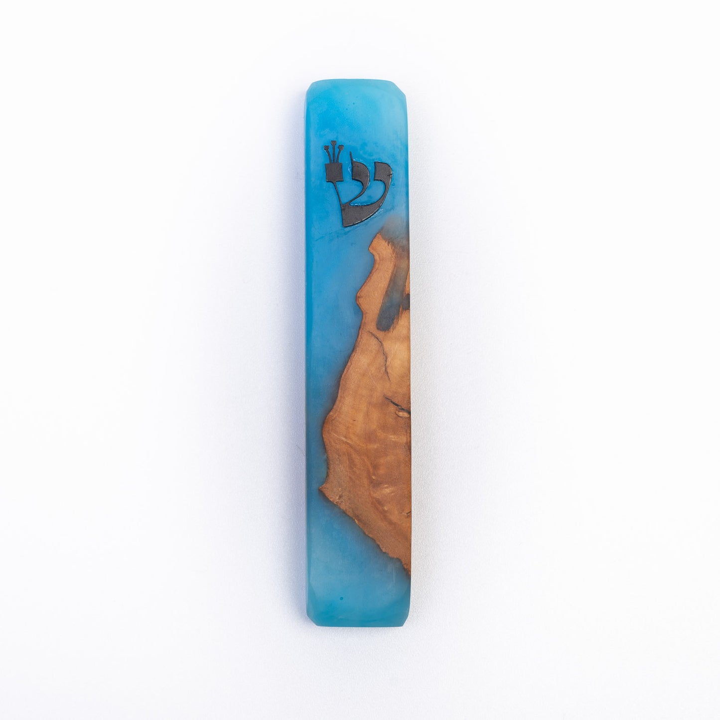 Handmade Mezuzah Cases - Blue Collection