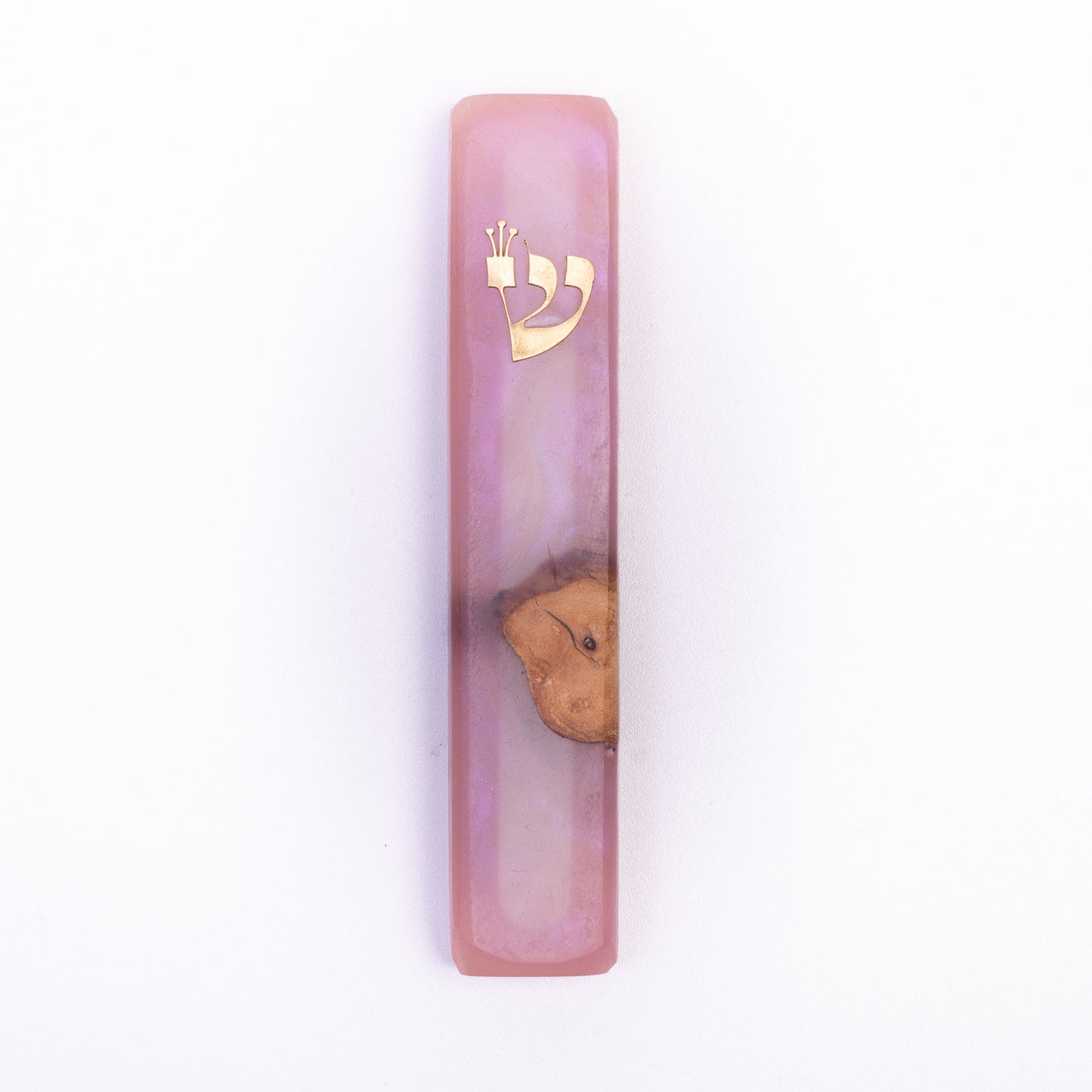 Handmade Mezuzah Cases - Purple/Pink Collection
