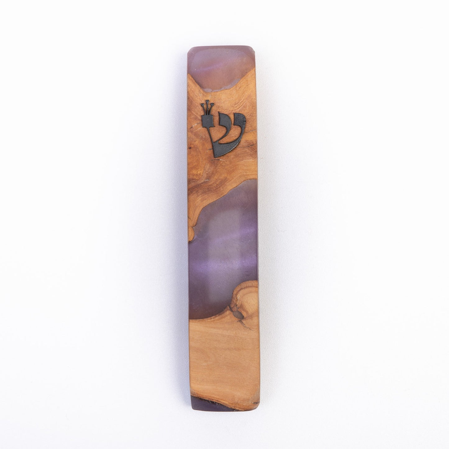 Handmade Mezuzah Cases - Purple/Pink Collection