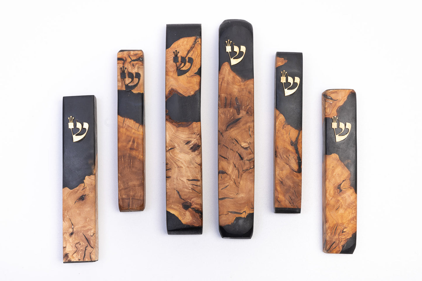 Handmade Mezuzah Cases - Black Collection – Healing Mezuzah